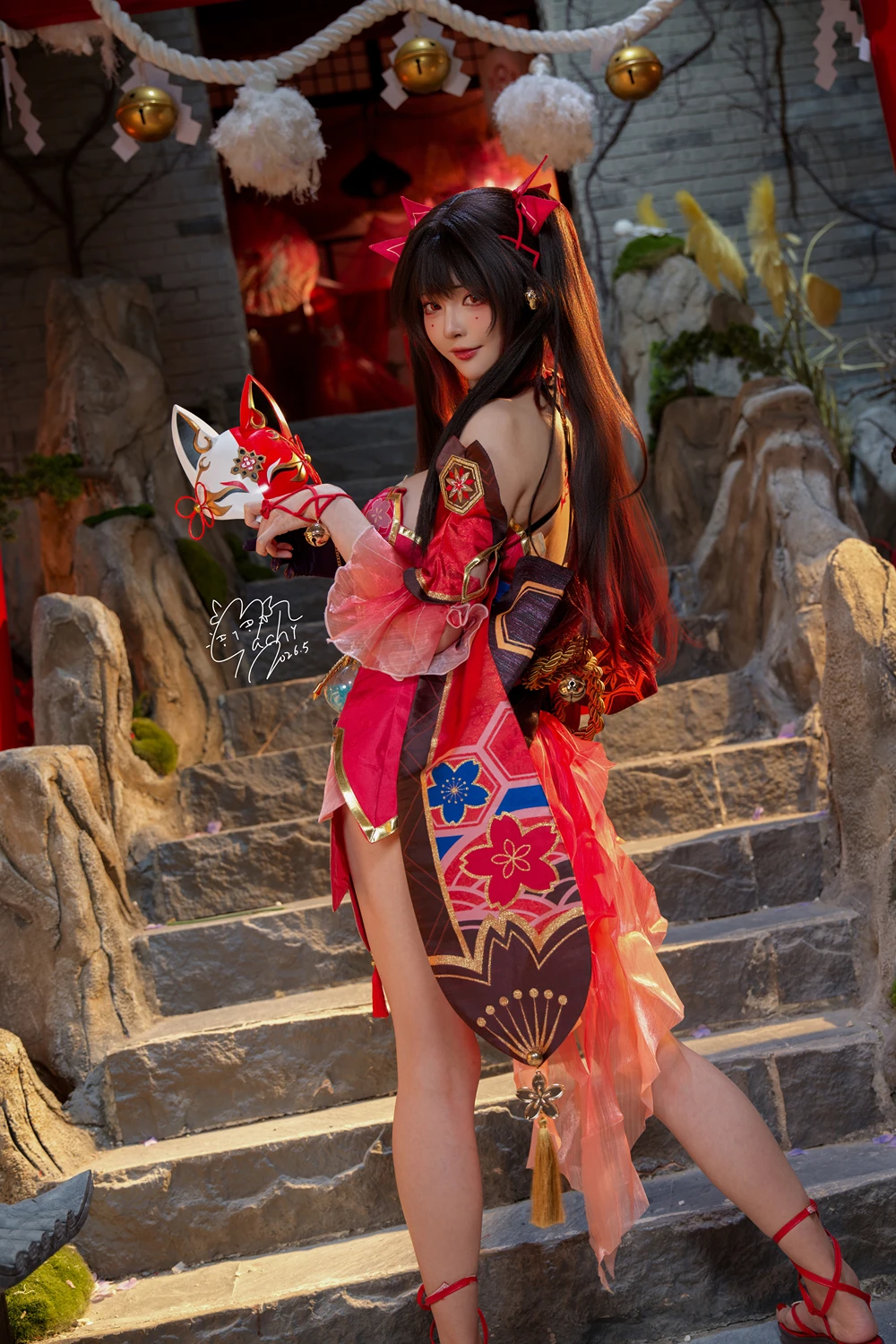 Cosplay Machi馬吉 – 花火 - P14