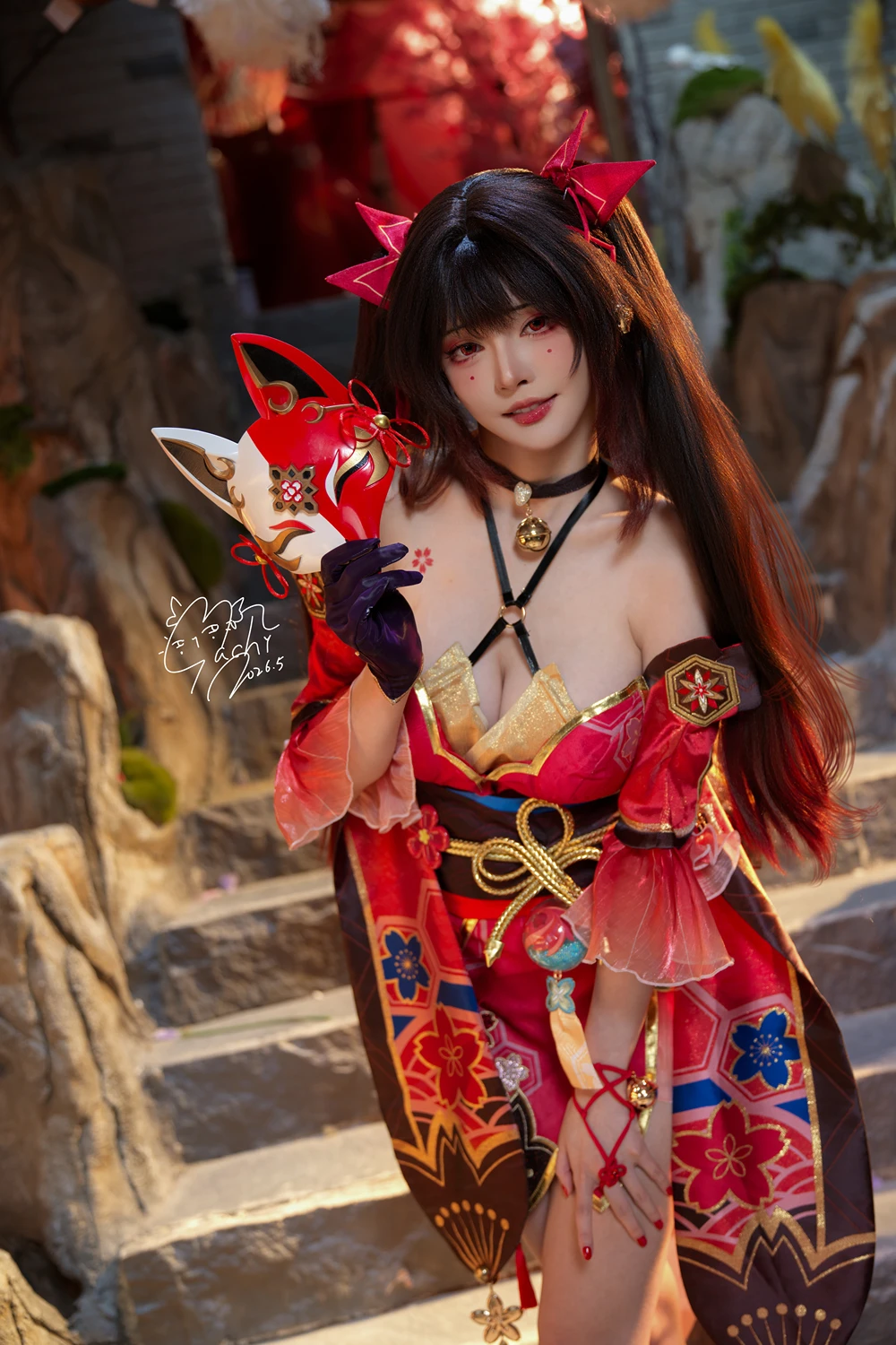 Cosplay Machi馬吉 – 花火 - P1
