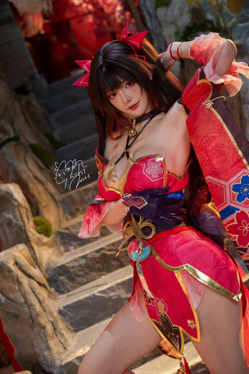 Cosplay Machi馬吉 – 花火 - P3