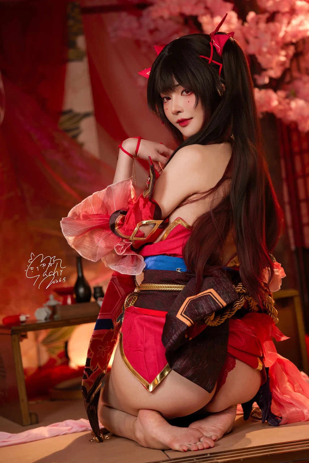Cosplay Machi馬吉 – 花火 - P64