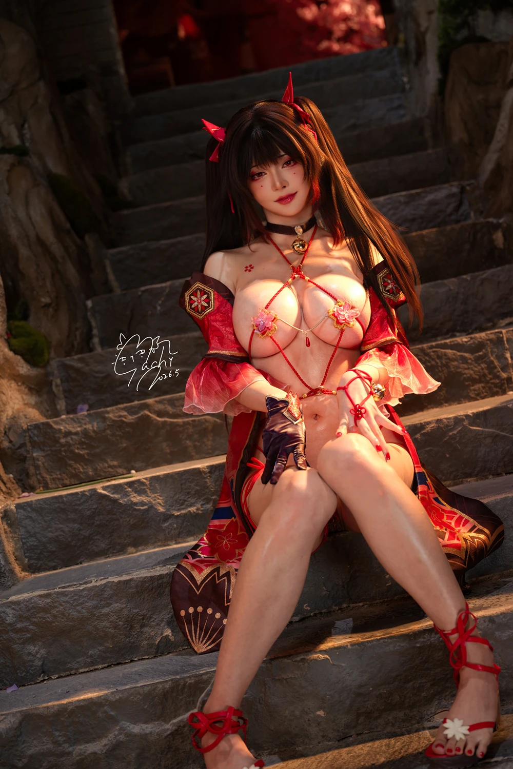 Cosplay Machi馬吉 – 花火 - P91