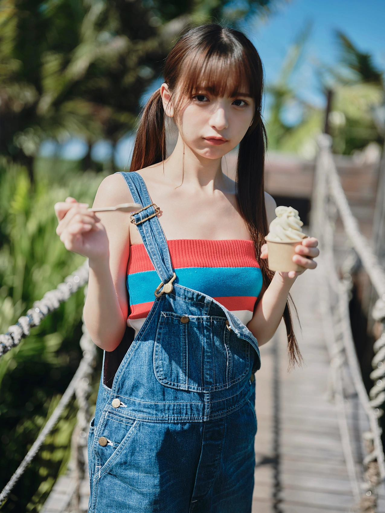 Runa Ichinose 一ノ瀬瑠菜 – DMM限定版 ヤングチャンピオンデジグラ 「新しい風。」 - P12
