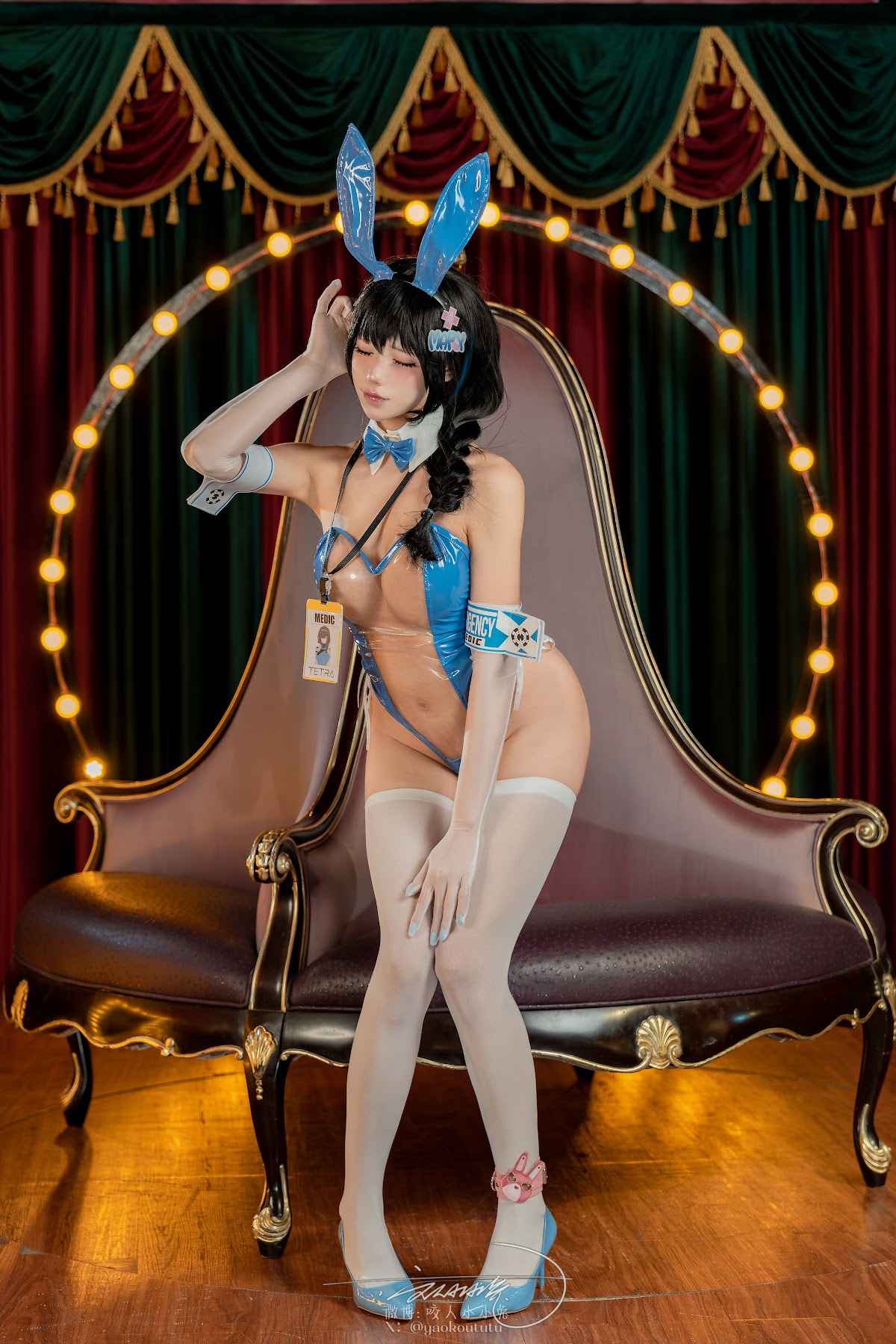 Coser@黏黏团子兔 – 7月作品『医疗兔-梅里』不得不爱 - P12