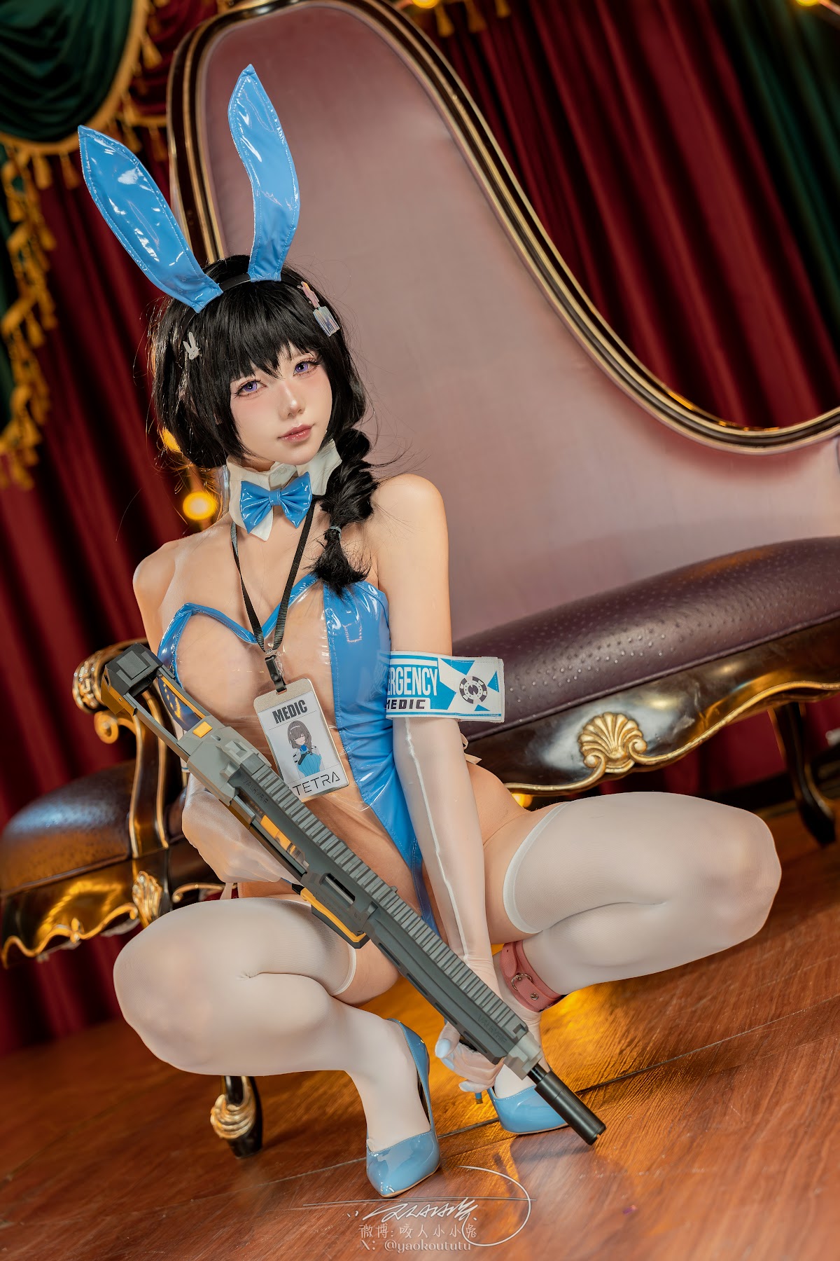 Coser@黏黏团子兔 – 7月作品『医疗兔-梅里』不得不爱 - P8