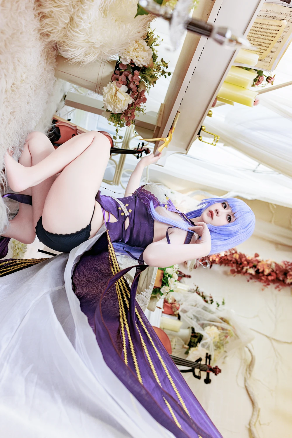 Cosplay 阿雪雪 – 黛朵礼服 - P9