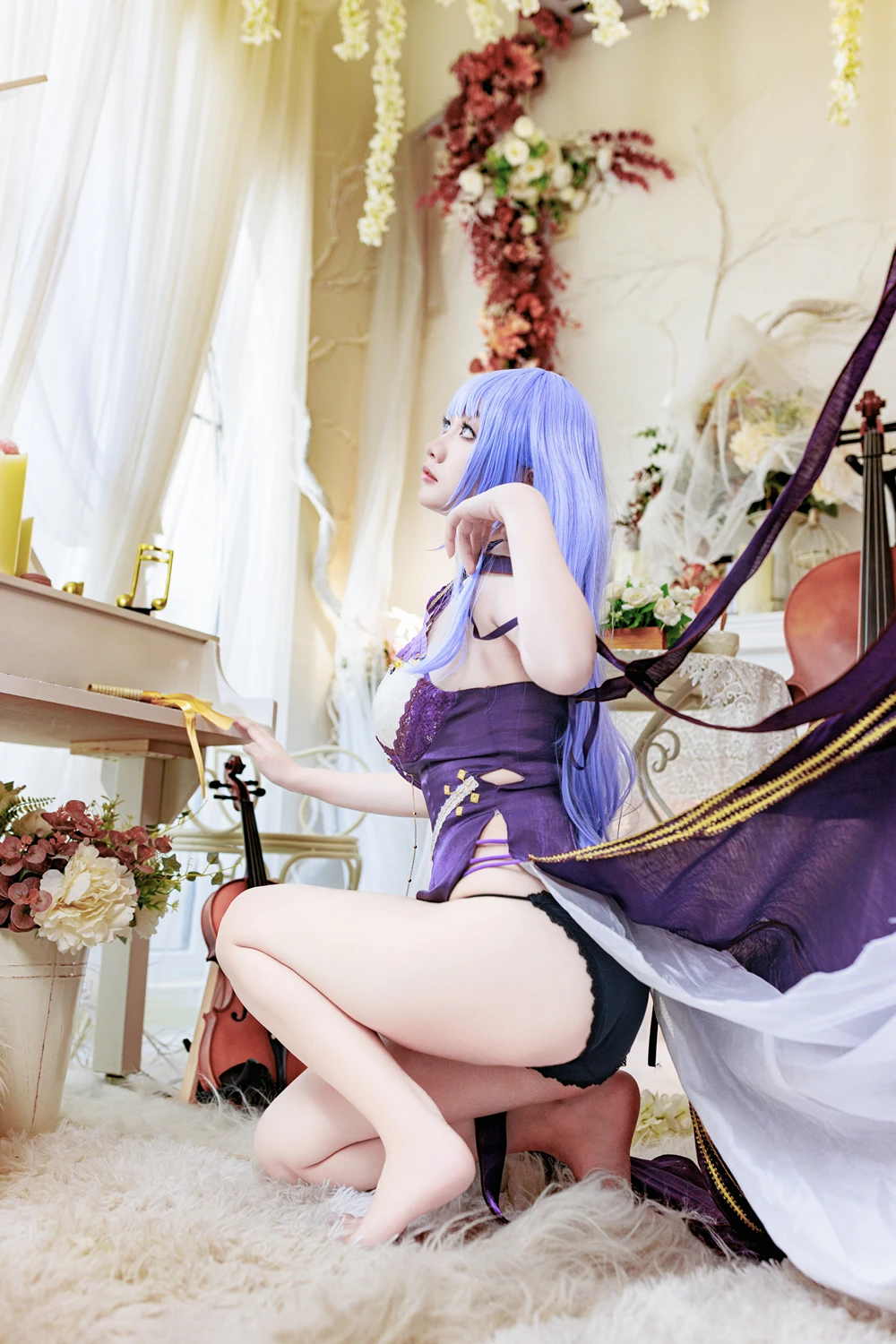 Cosplay 阿雪雪 – 黛朵礼服 - P10