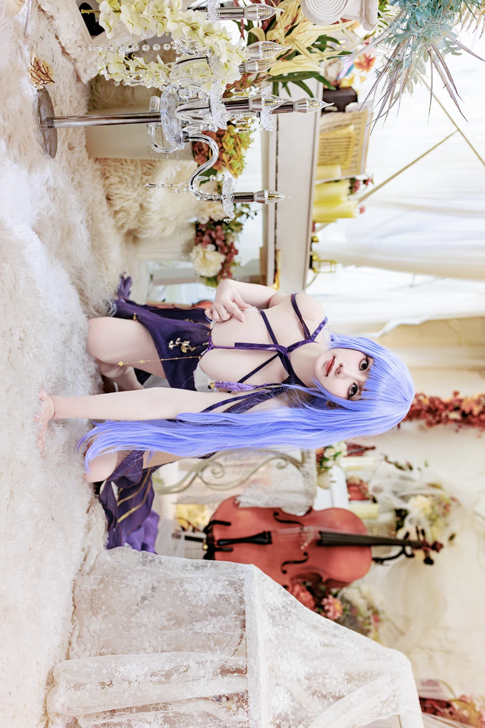 Cosplay 阿雪雪 – 黛朵礼服 - P12