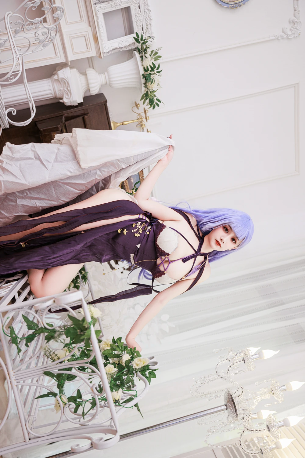 Cosplay 阿雪雪 – 黛朵礼服 - P18