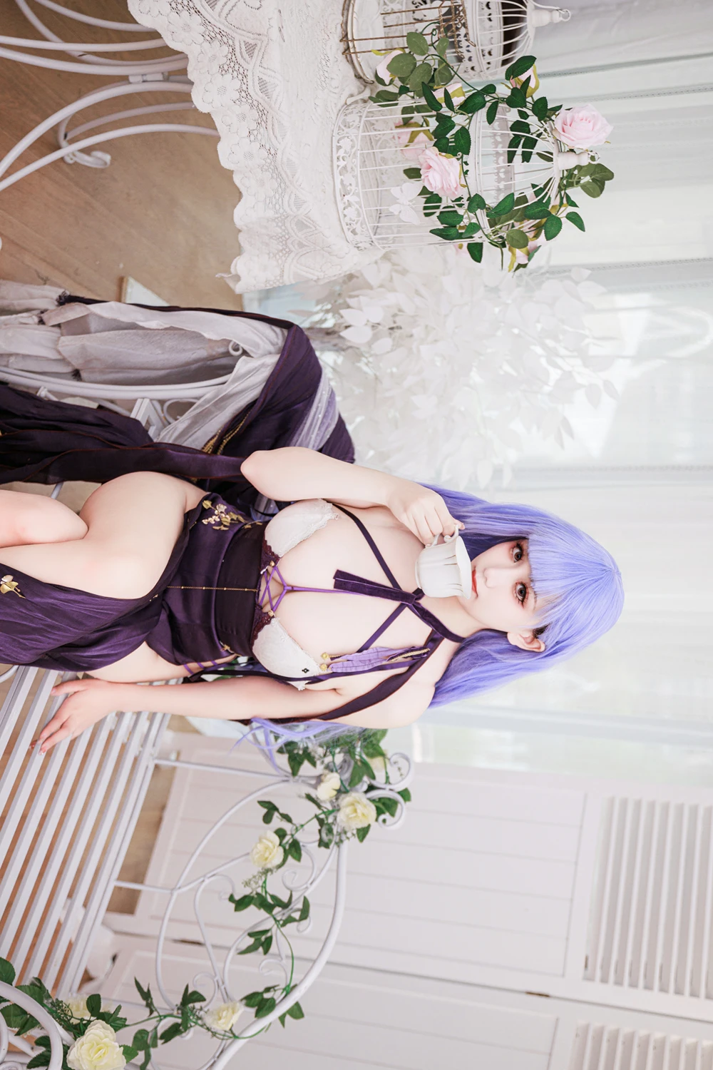 Cosplay 阿雪雪 – 黛朵礼服 - P20