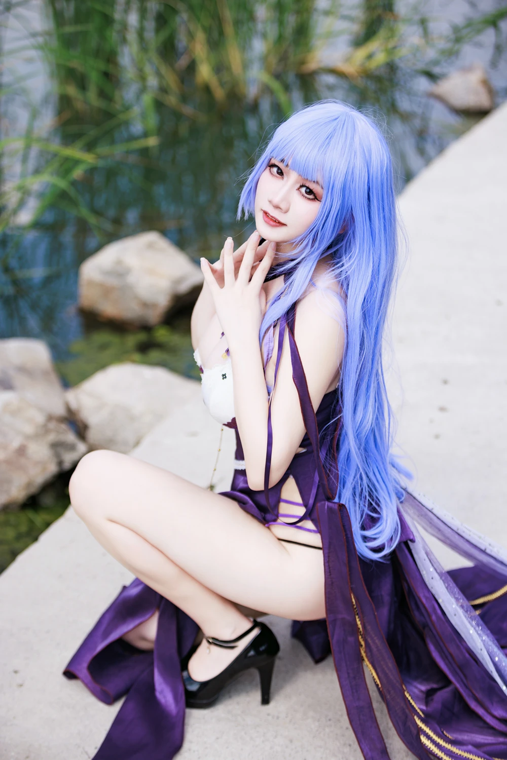 Cosplay 阿雪雪 – 黛朵礼服 - P2