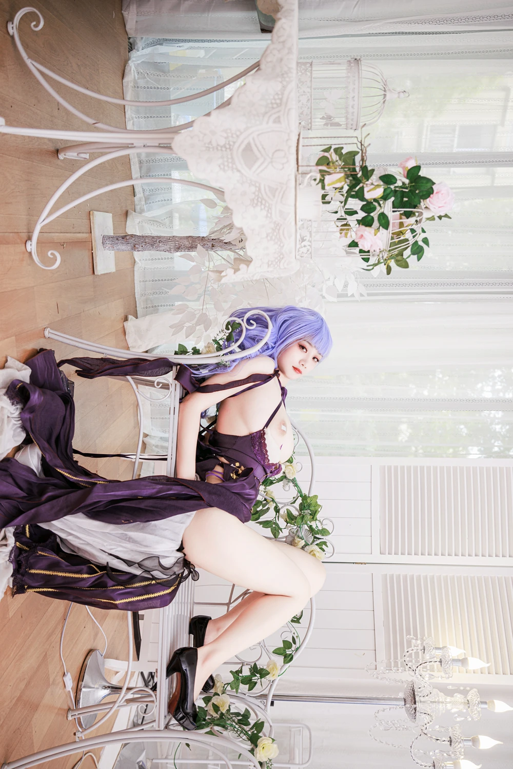 Cosplay 阿雪雪 – 黛朵礼服 - P37