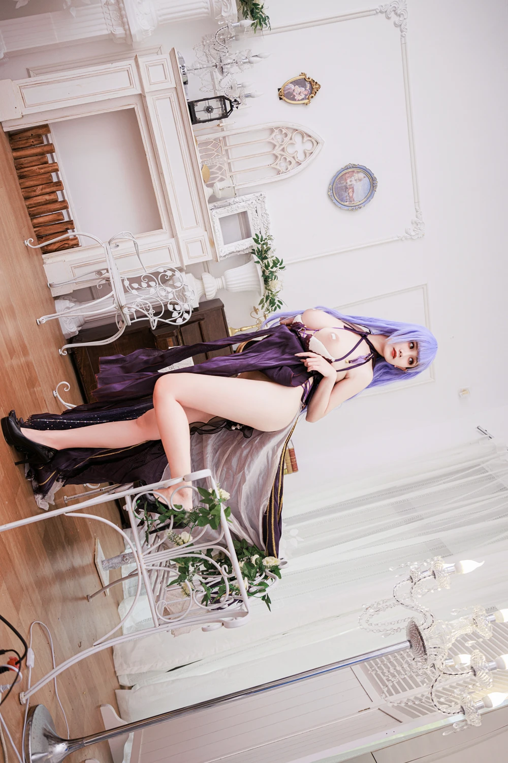 Cosplay 阿雪雪 – 黛朵礼服 - P40