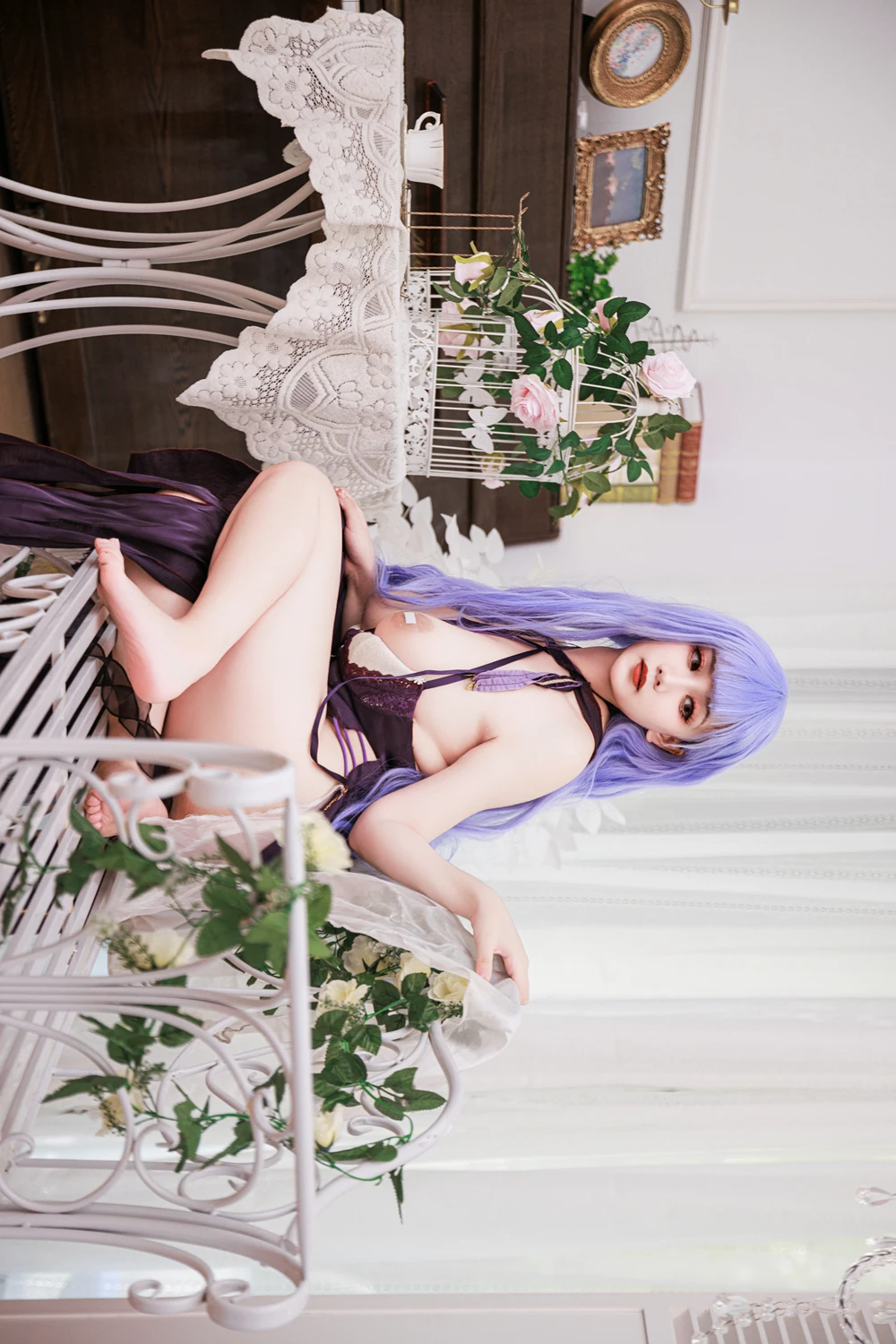 Cosplay 阿雪雪 – 黛朵礼服 - P48
