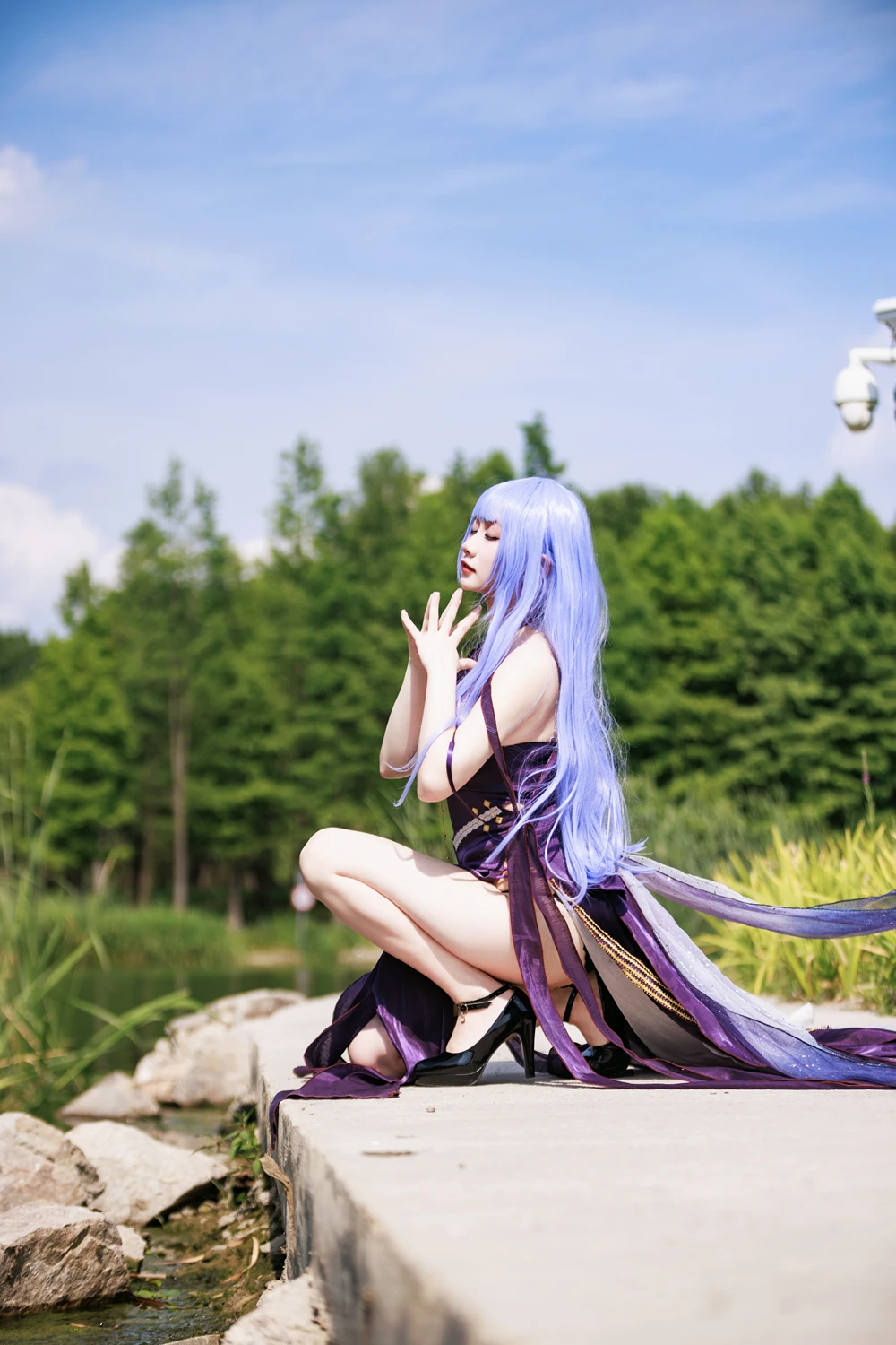 Cosplay 阿雪雪 – 黛朵礼服 - P4