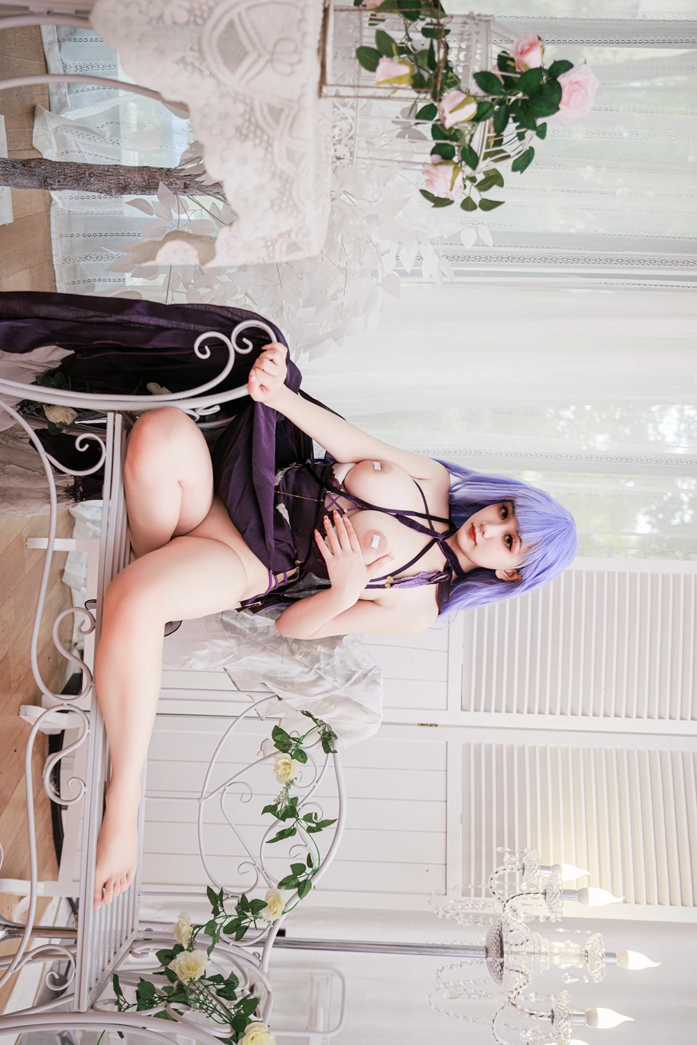 Cosplay 阿雪雪 – 黛朵礼服 - P50