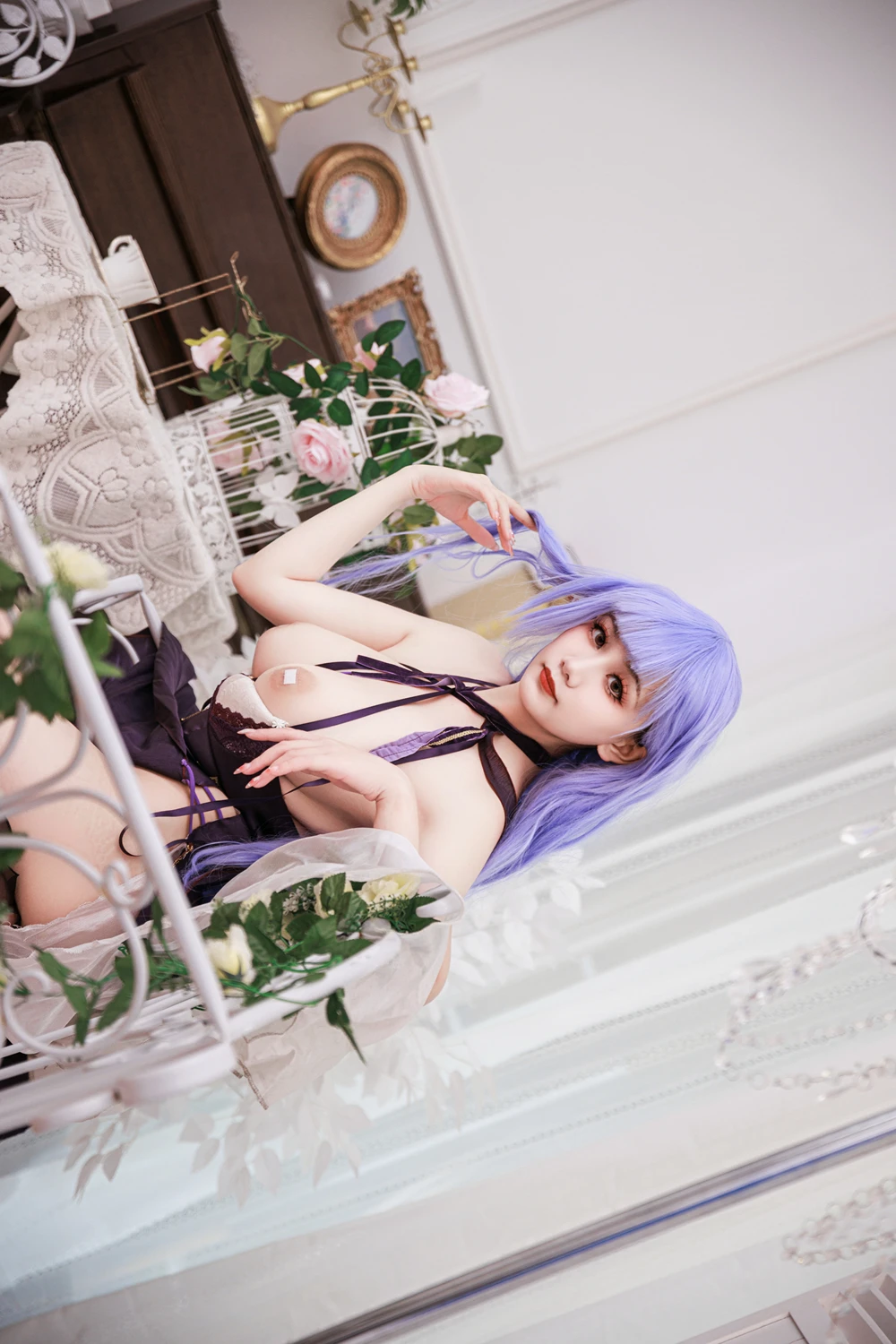 Cosplay 阿雪雪 – 黛朵礼服 - P54