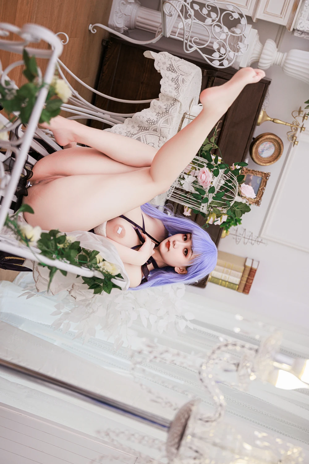 Cosplay 阿雪雪 – 黛朵礼服 - P58
