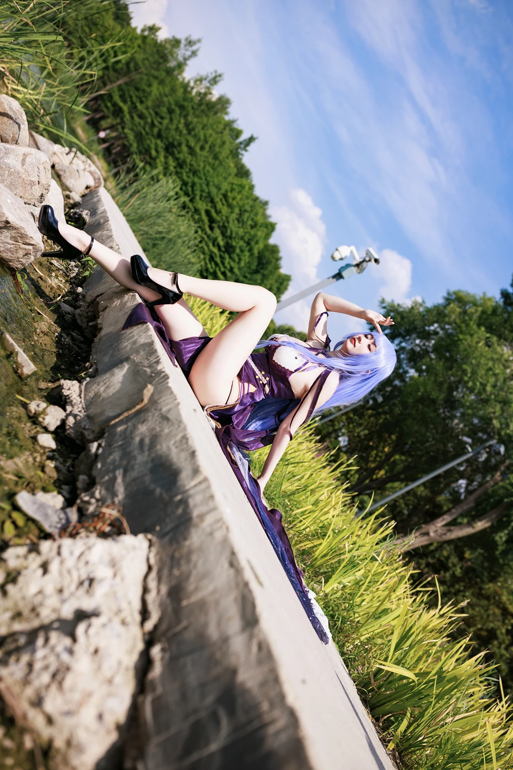 Cosplay 阿雪雪 – 黛朵礼服 - P5