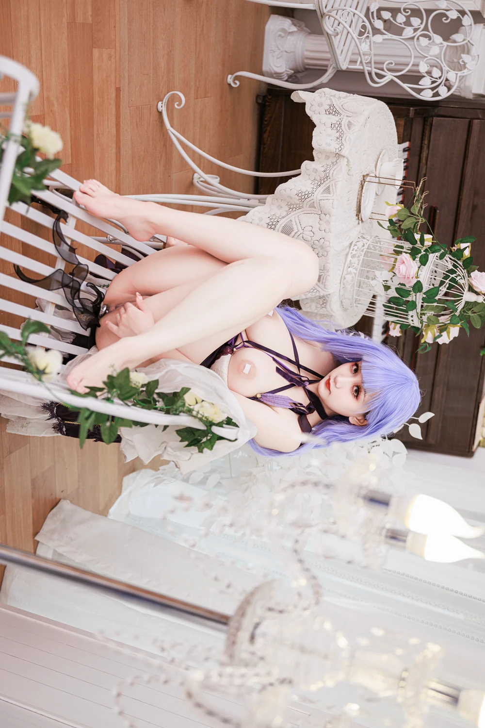 Cosplay 阿雪雪 – 黛朵礼服 - P60