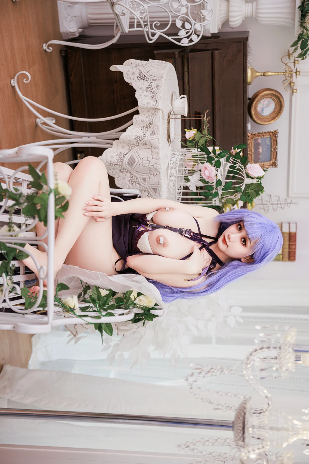Cosplay 阿雪雪 – 黛朵礼服 - P62