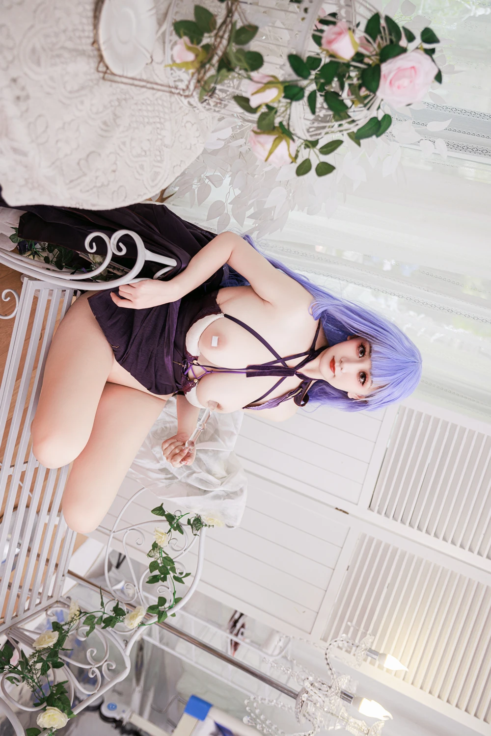 Cosplay 阿雪雪 – 黛朵礼服 - P65