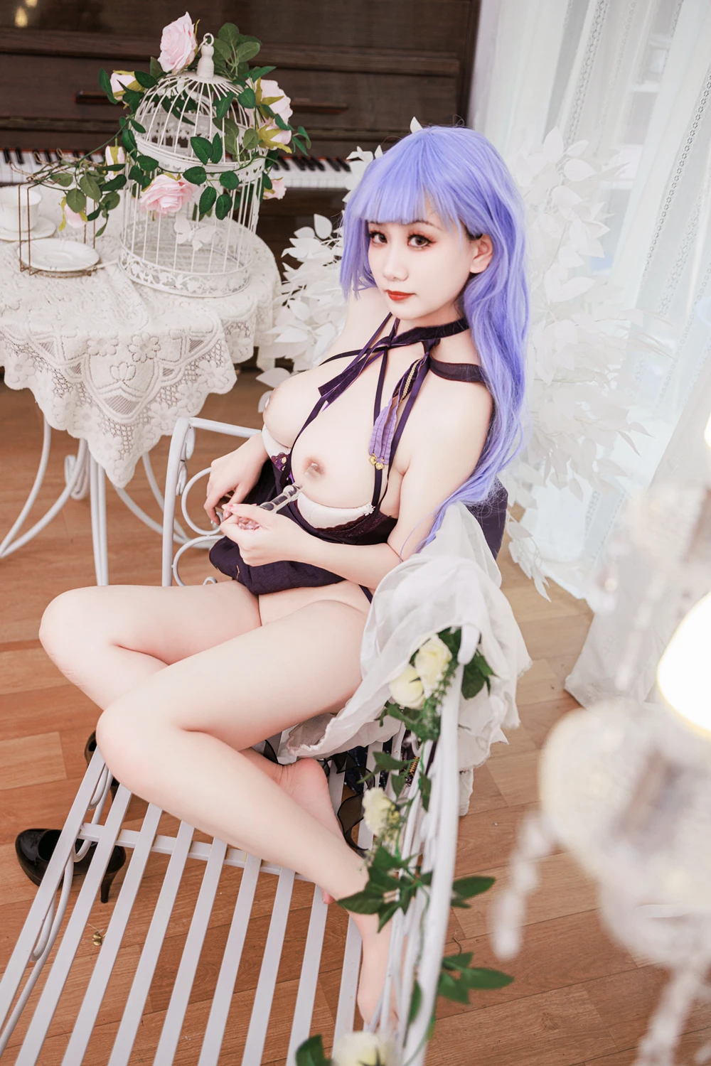 Cosplay 阿雪雪 – 黛朵礼服 - P66