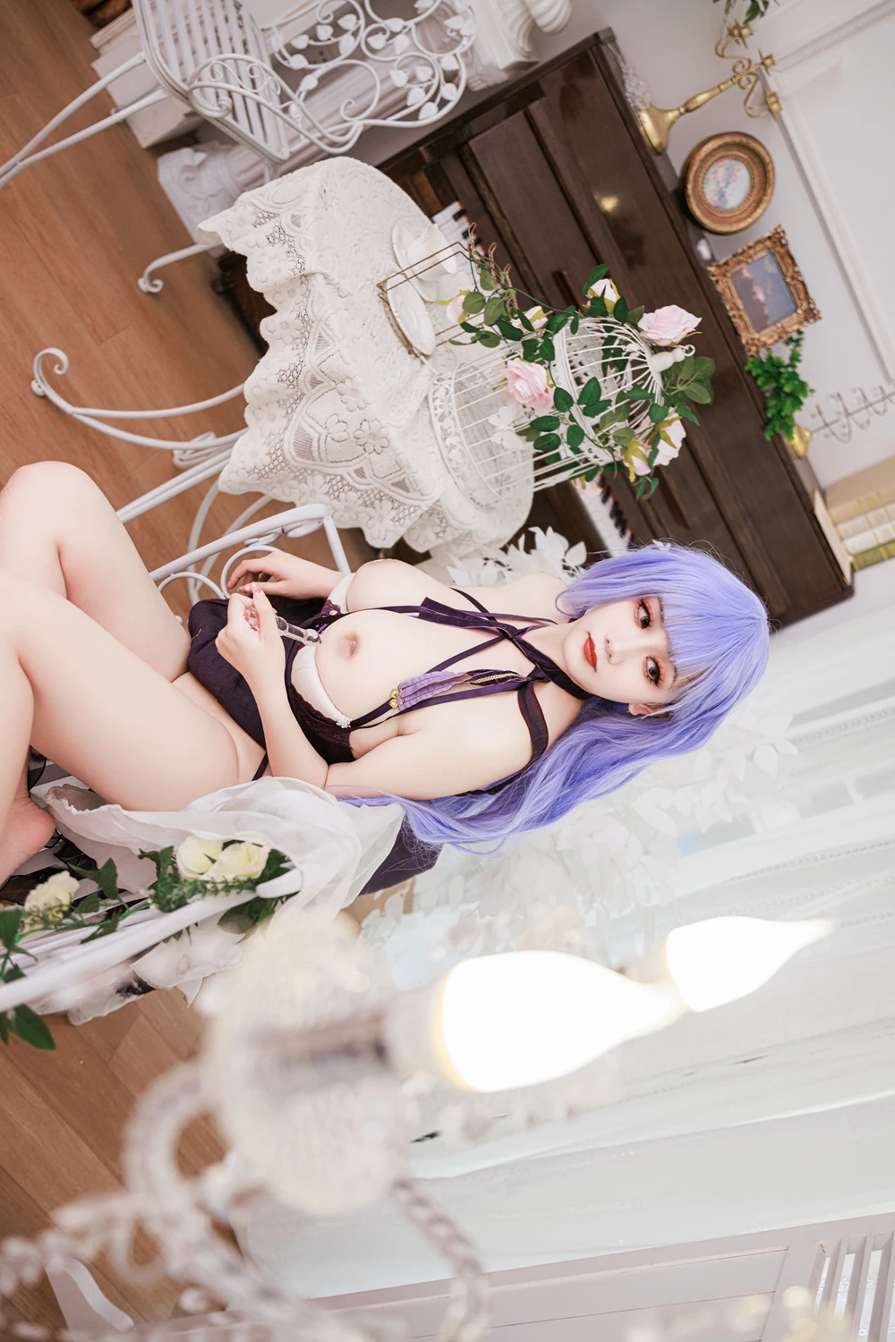 Cosplay 阿雪雪 – 黛朵礼服 - P67