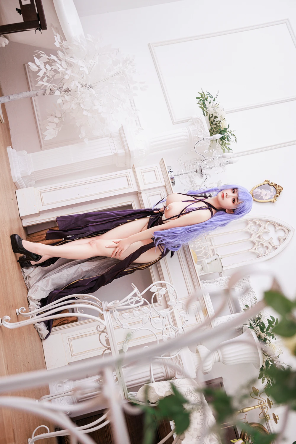 Cosplay 阿雪雪 – 黛朵礼服 - P75