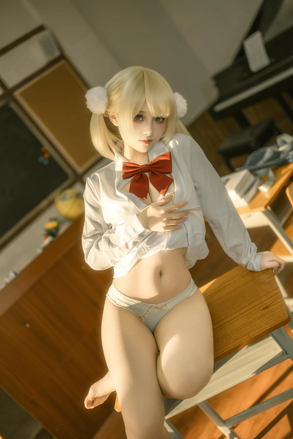 Cosplay Bangni邦尼 – 时雨羽衣 - P52