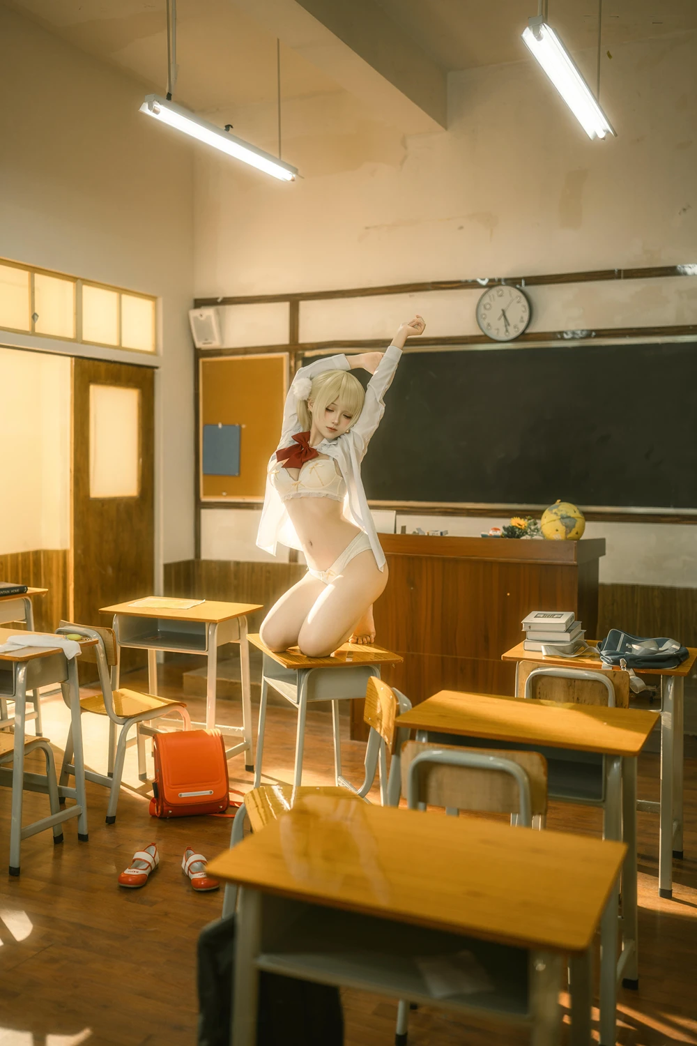 Cosplay Bangni邦尼 – 时雨羽衣 - P58