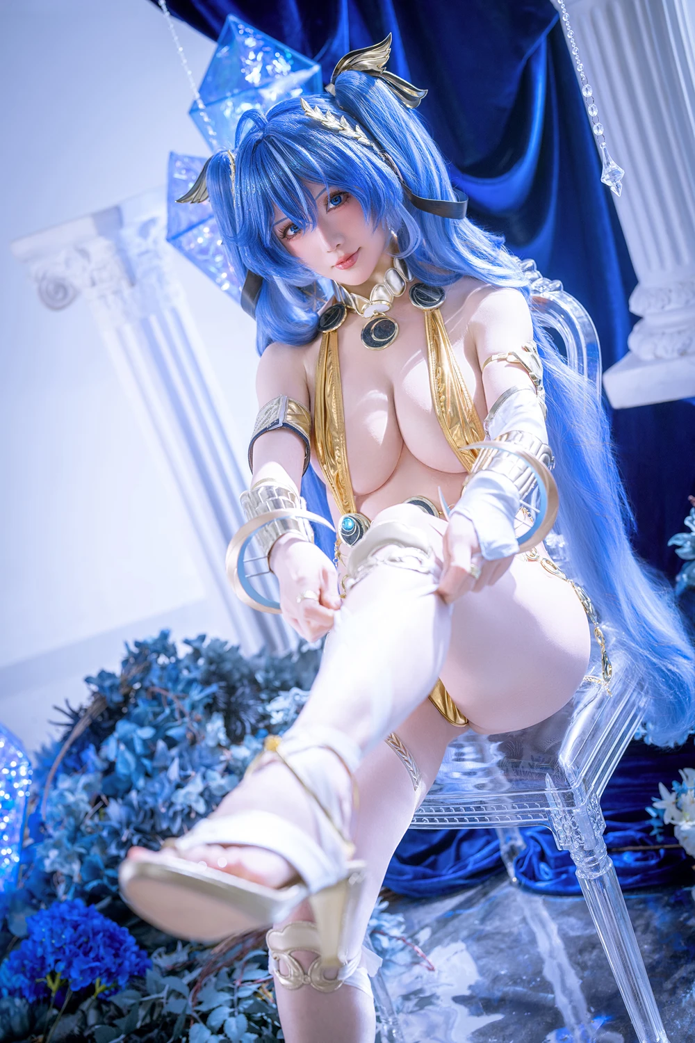 Cosplay 星之迟迟Hoshilily – 鸣潮 尤诺 - P16