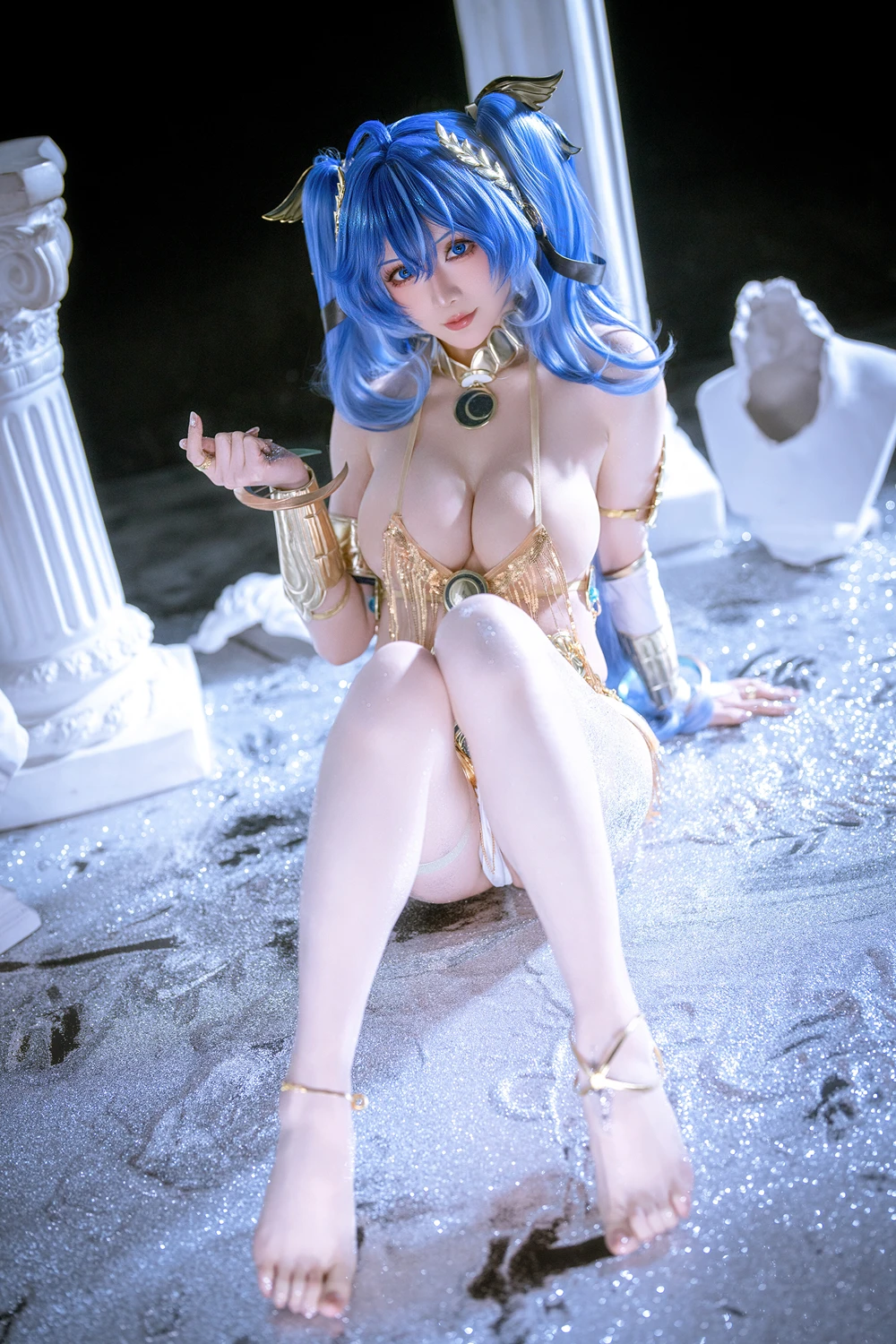 Cosplay 星之迟迟Hoshilily – 鸣潮 尤诺 - P76