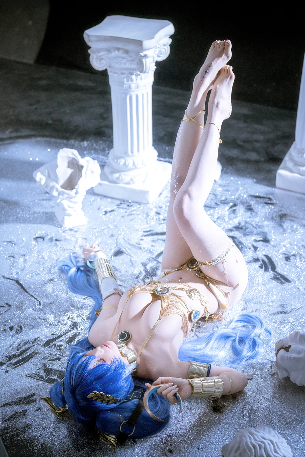 Cosplay 星之迟迟Hoshilily – 鸣潮 尤诺 - P96