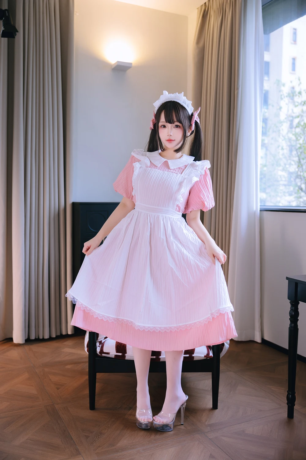 Cosplay Rinaijiao日奈娇 – 见习女仆 - P1