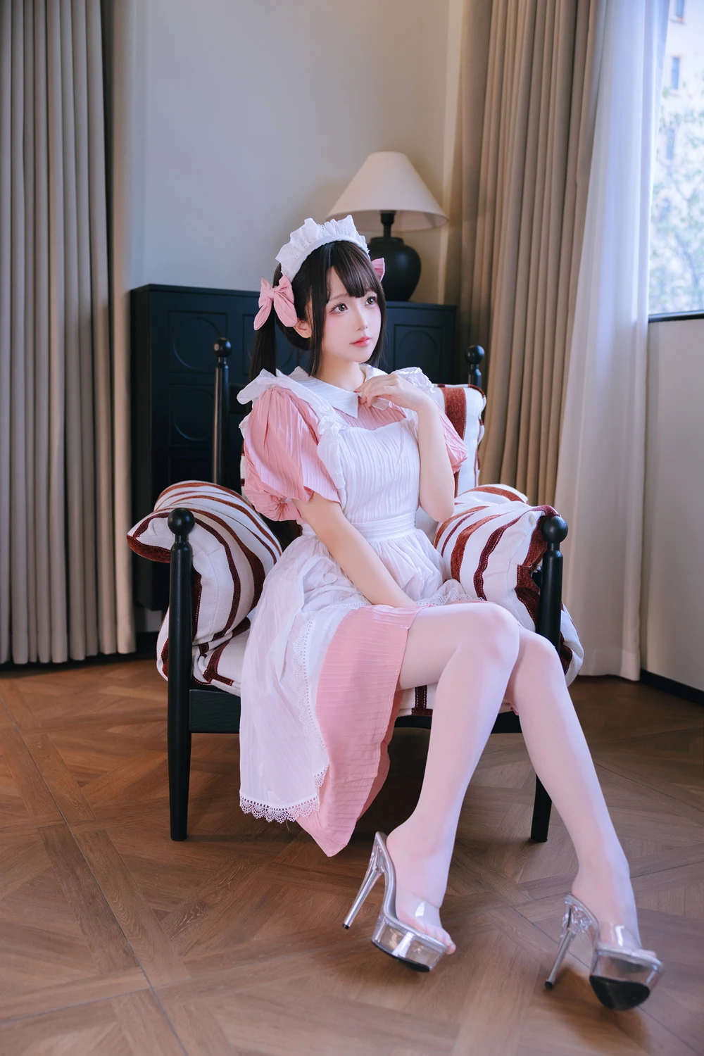 Cosplay Rinaijiao日奈娇 – 见习女仆 - P19