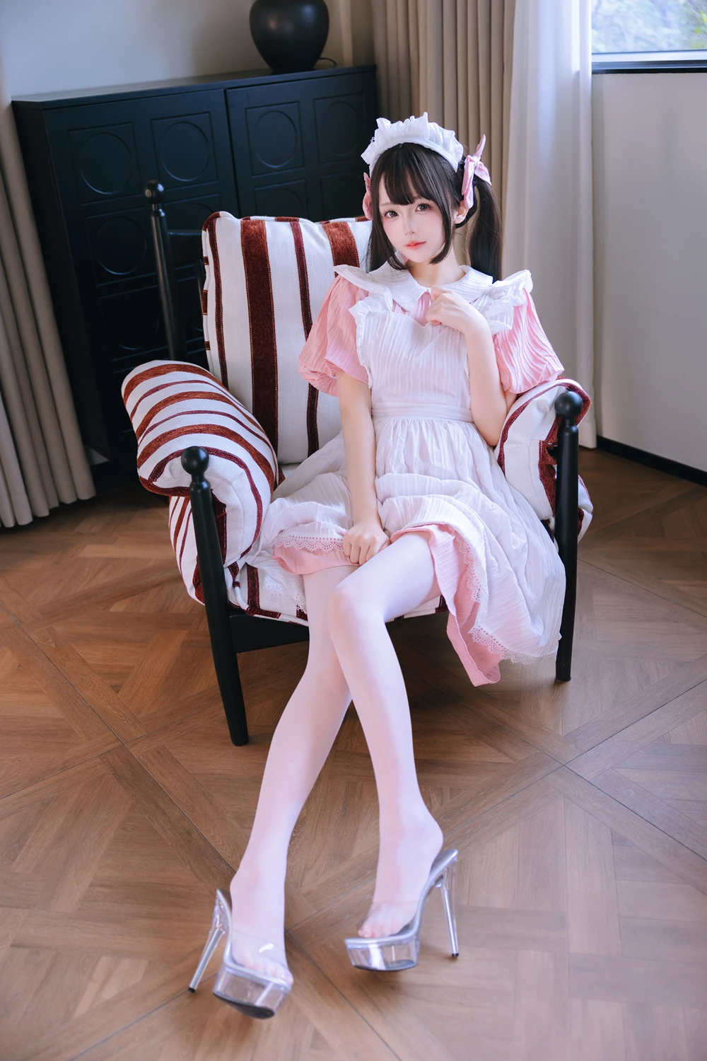 Cosplay Rinaijiao日奈娇 – 见习女仆 - P3