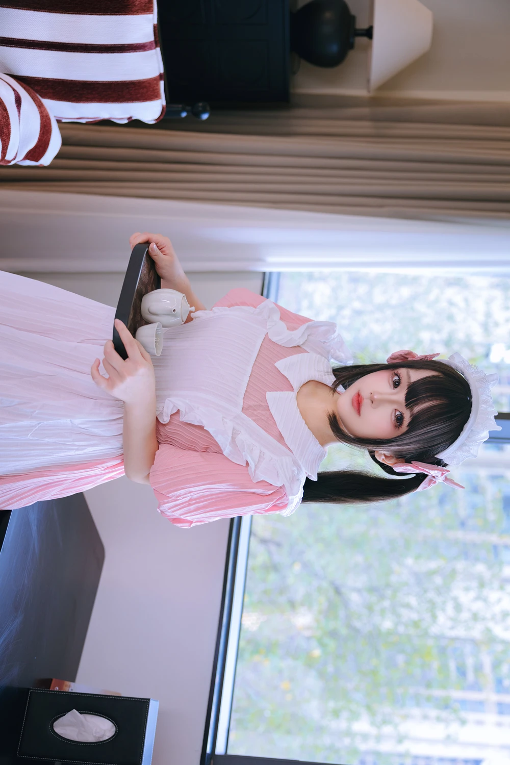 Cosplay Rinaijiao日奈娇 – 见习女仆 - P4
