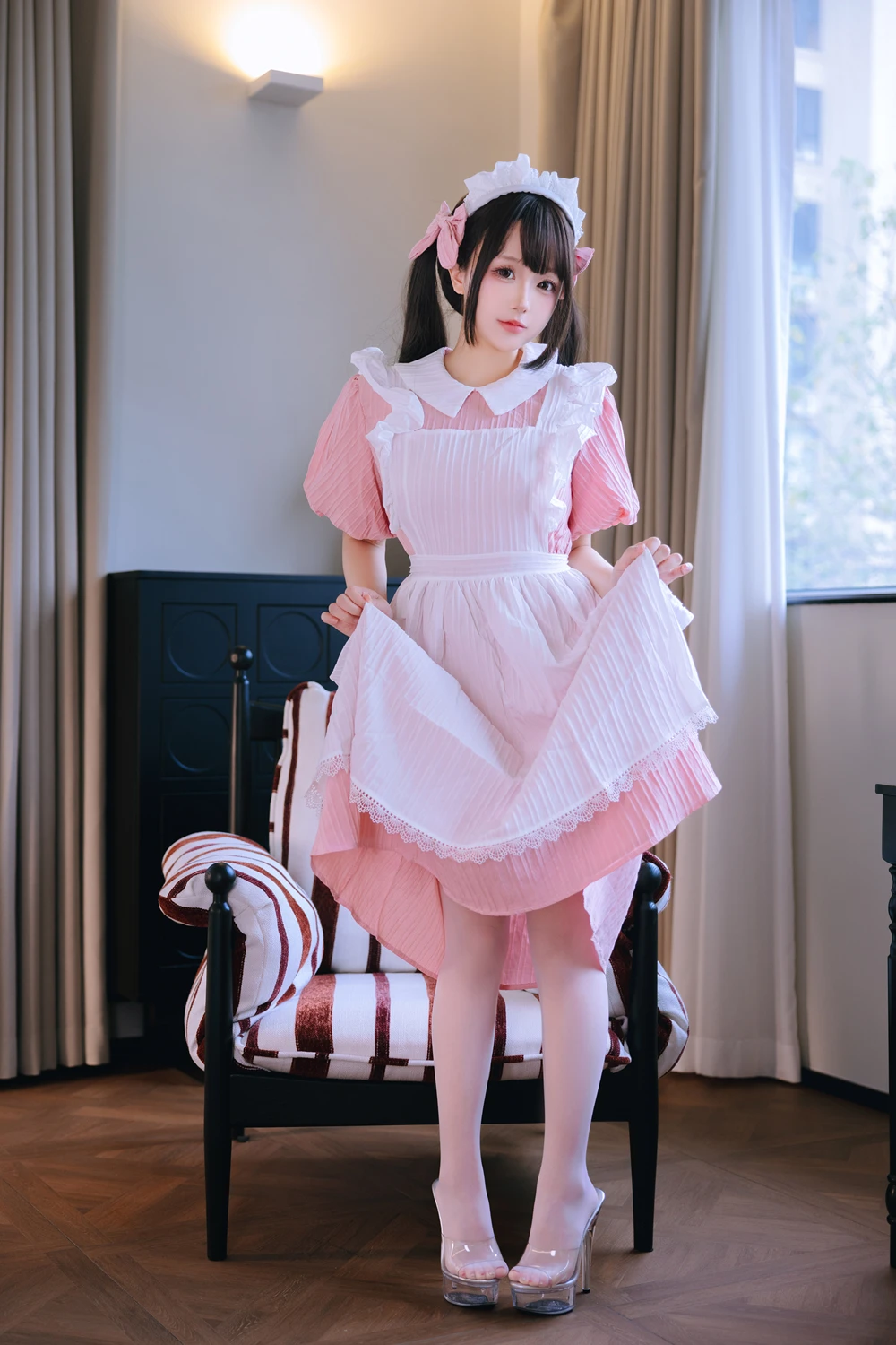 Cosplay Rinaijiao日奈娇 – 见习女仆 - P7