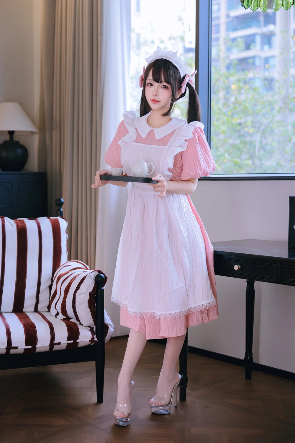 Cosplay Rinaijiao日奈娇 – 见习女仆 - P8