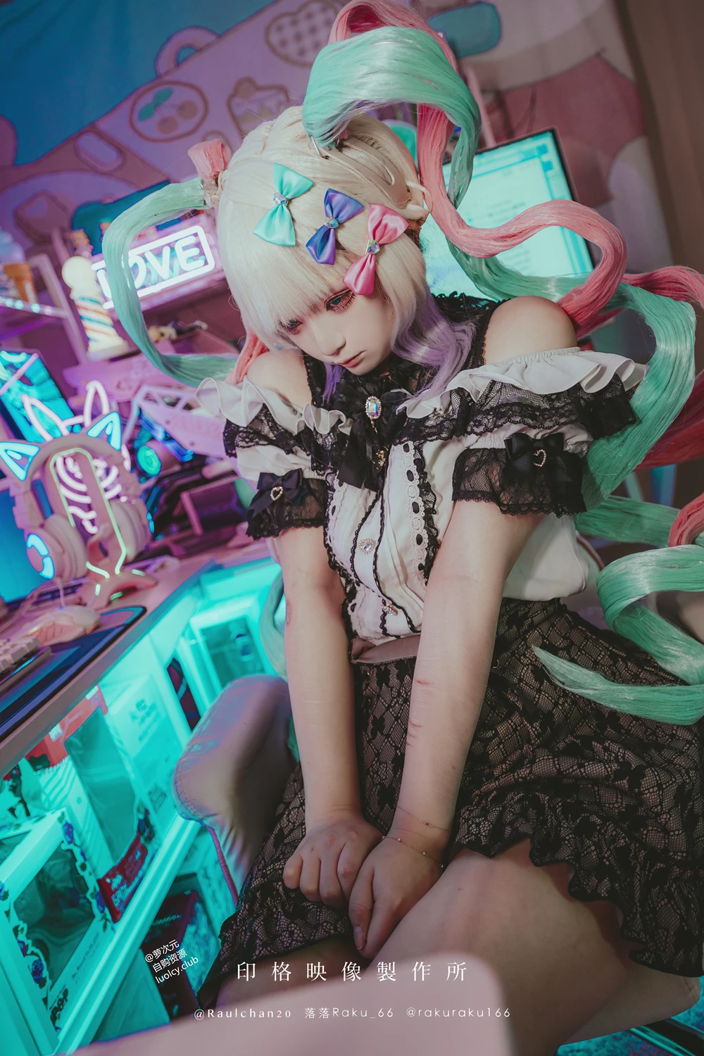 Cosplay 落落Raku – 升天 & 猫の初夜 - P13