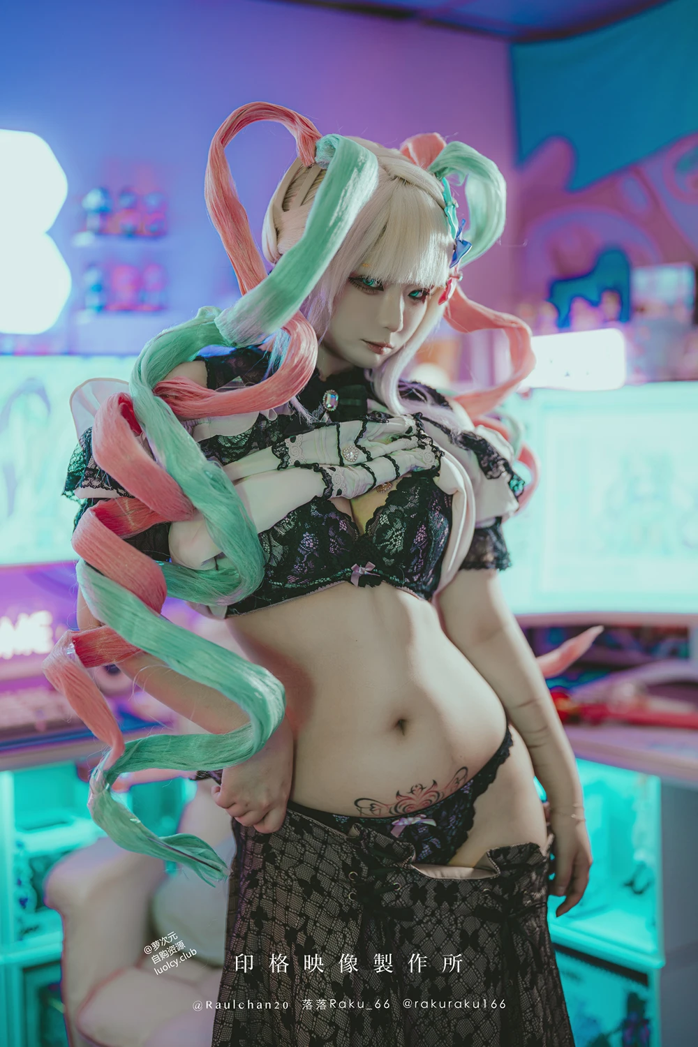 Cosplay 落落Raku – 升天 & 猫の初夜 - P23