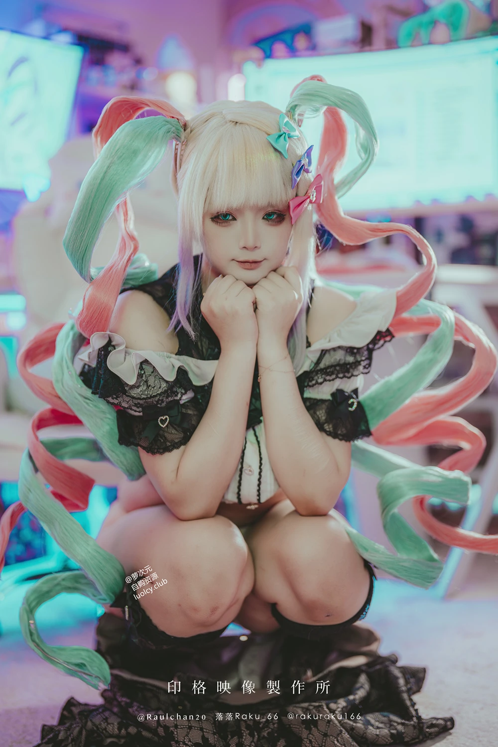 Cosplay 落落Raku – 升天 & 猫の初夜 - P28