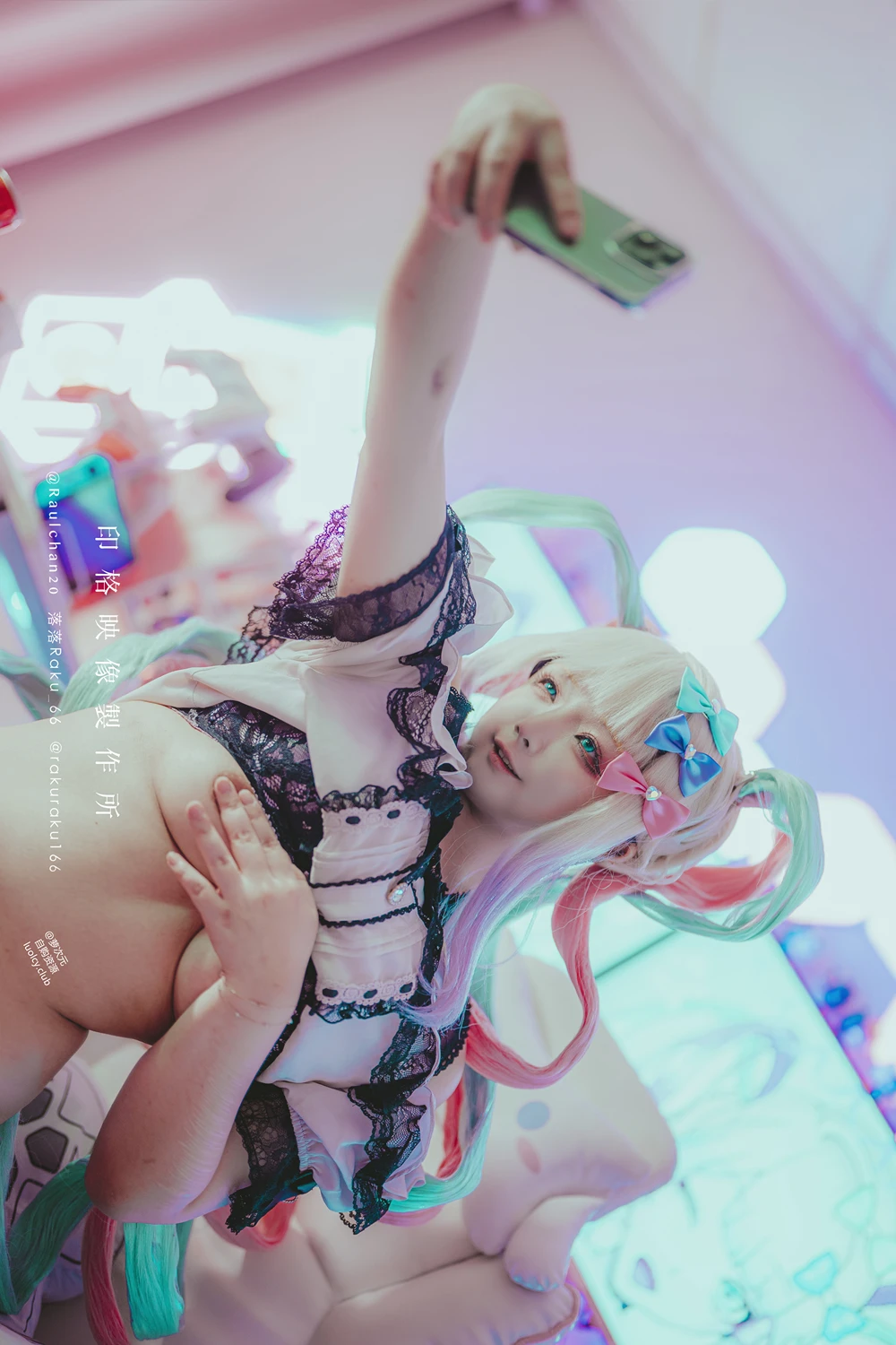 Cosplay 落落Raku – 升天 & 猫の初夜 - P39