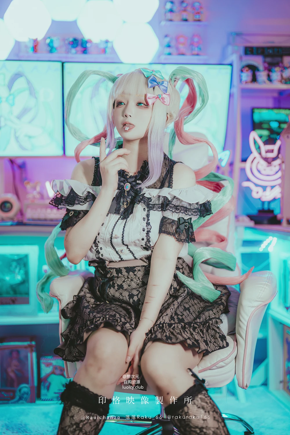 Cosplay 落落Raku – 升天 & 猫の初夜 - P4