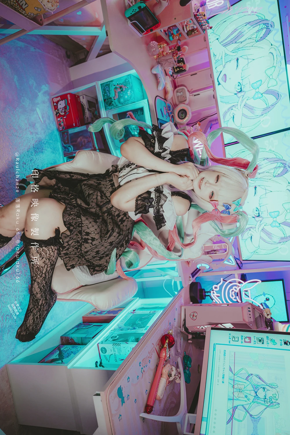 Cosplay 落落Raku – 升天 & 猫の初夜 - P6