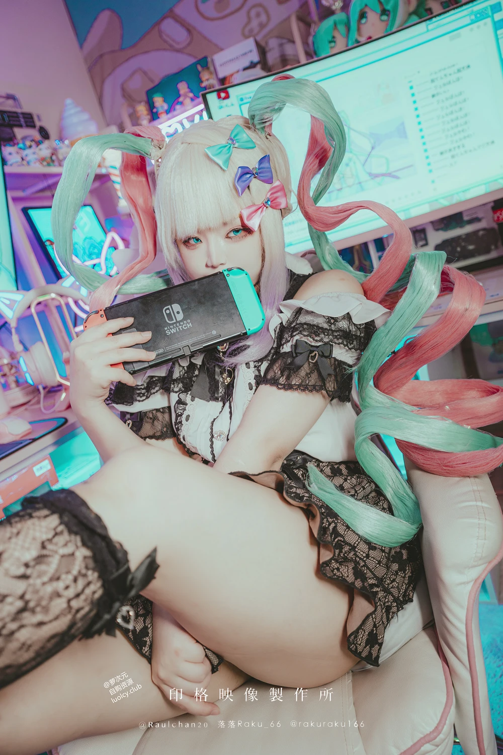 Cosplay 落落Raku – 升天 & 猫の初夜 - P8