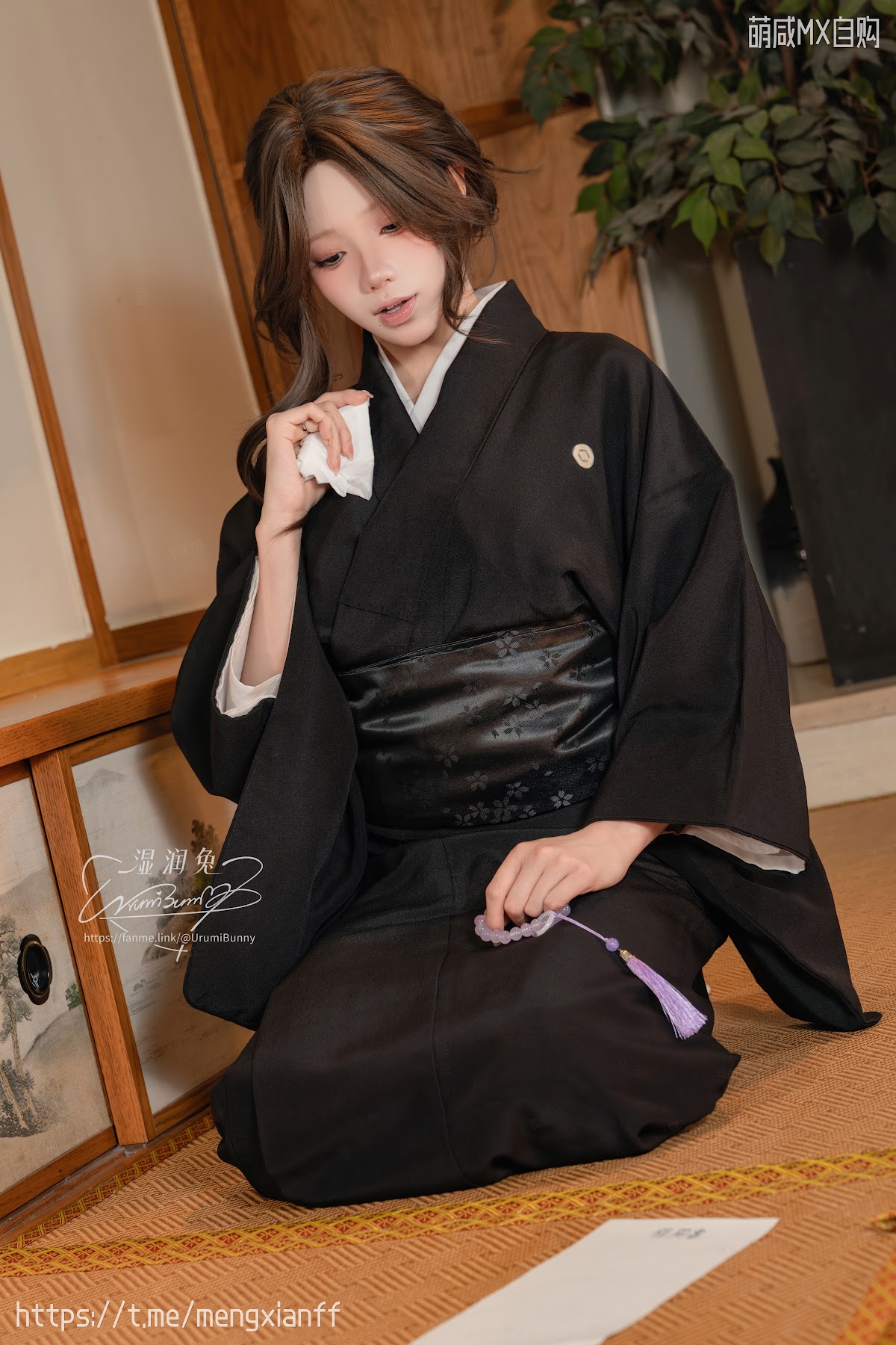 Coser@黏黏团子兔 – 2026年06月作品 未亡人 - P49
