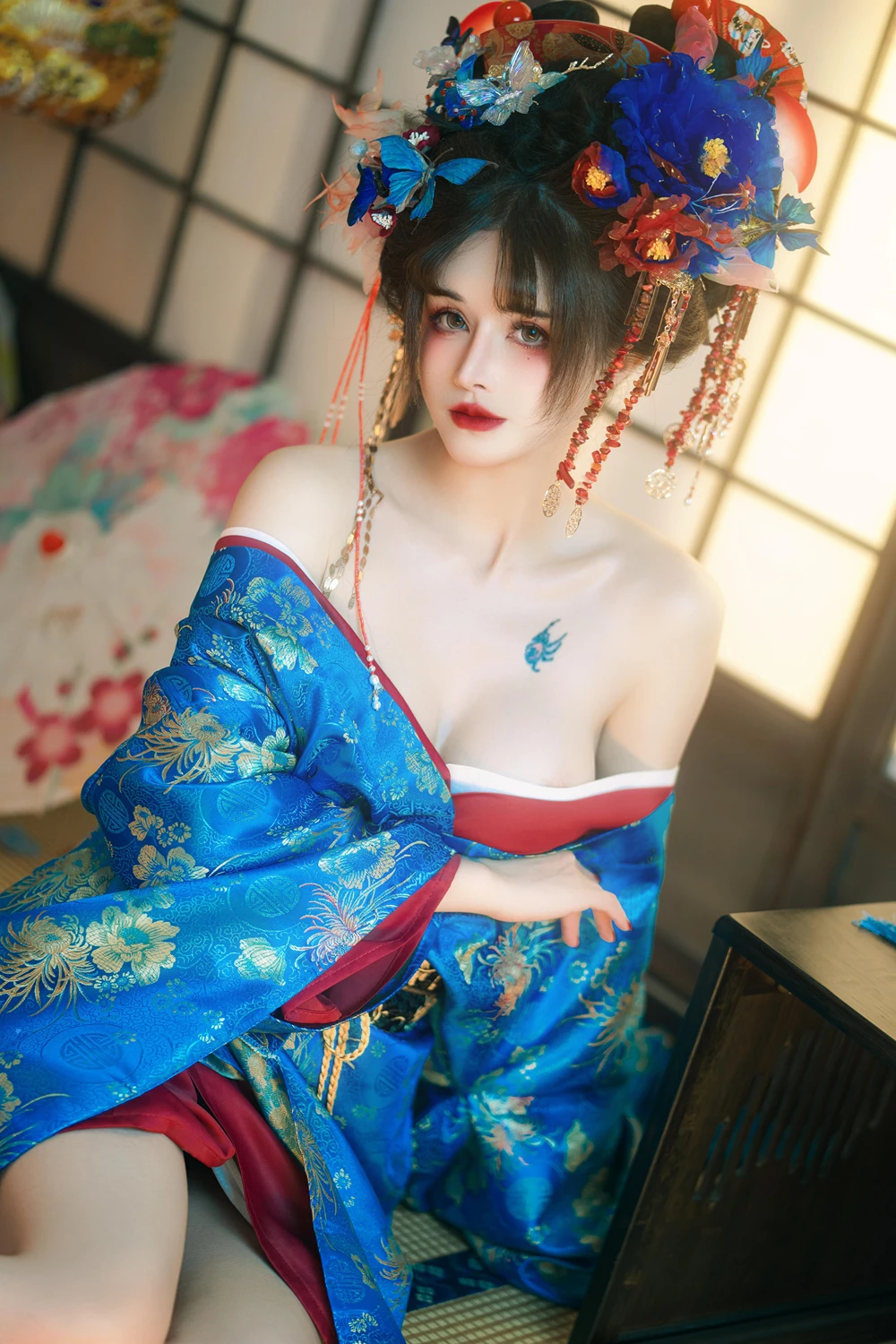 Cosplay 鹿八岁 – 花魁の末路 - P17