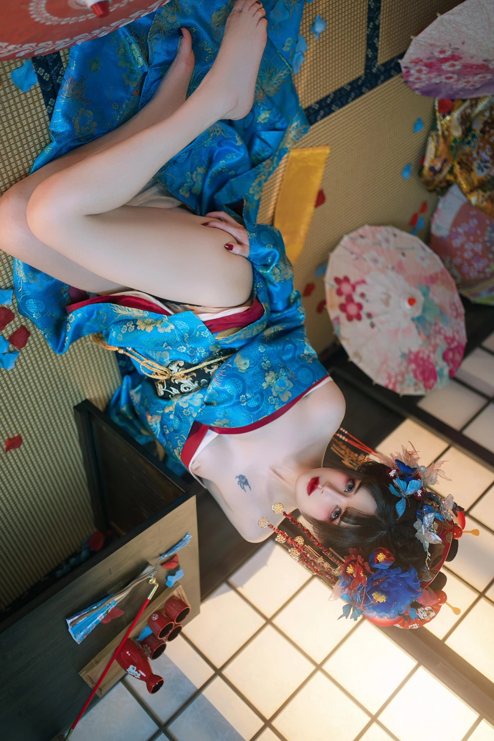 Cosplay 鹿八岁 – 花魁の末路 - P19