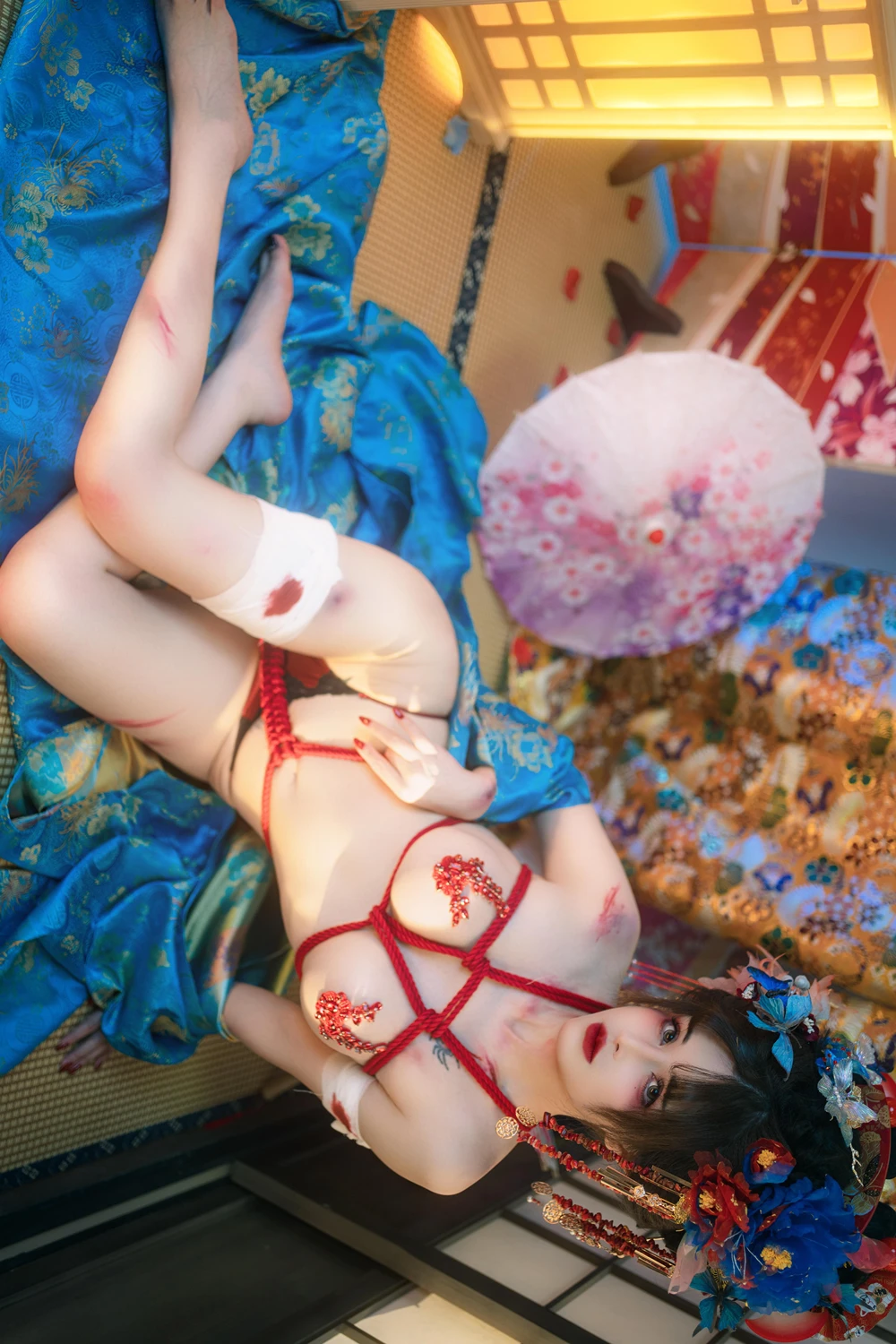 Cosplay 鹿八岁 – 花魁の末路 - P20